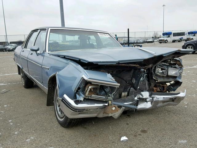 1G2BT69Y2GX248395 - 1986 PONTIAC PARISIENNE BLUE photo 1