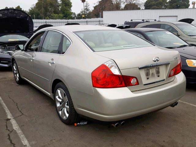 JNKAY01E67M305947 - 2007 INFINITI M35 BASE BEIGE photo 3