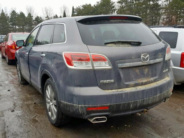 JM3TB38Y470116483 - 2007 MAZDA CX-9 CHARCOAL photo 3