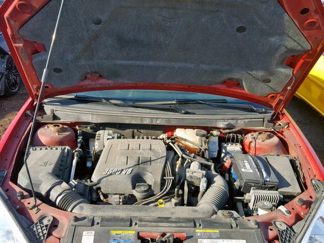 1G2ZH158664232239 - 2006 PONTIAC G6 GT RED photo 7