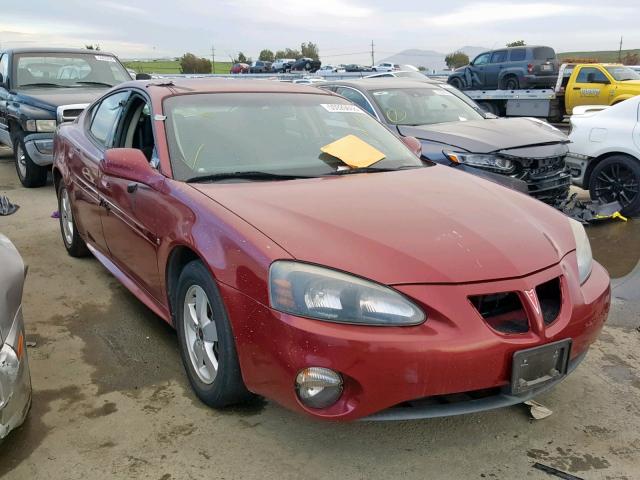 2G2WP552861117128 - 2006 PONTIAC GRAND PRIX BURGUNDY photo 1
