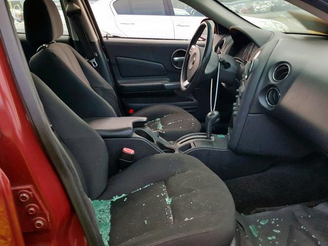 2G2WP552861117128 - 2006 PONTIAC GRAND PRIX BURGUNDY photo 5