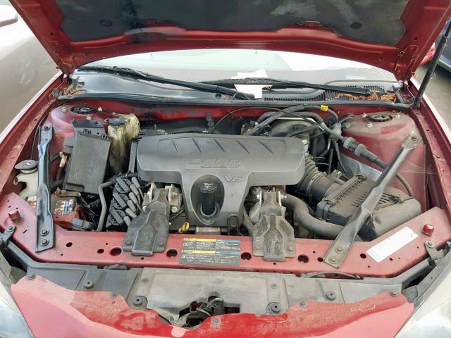 2G2WP552861117128 - 2006 PONTIAC GRAND PRIX BURGUNDY photo 7