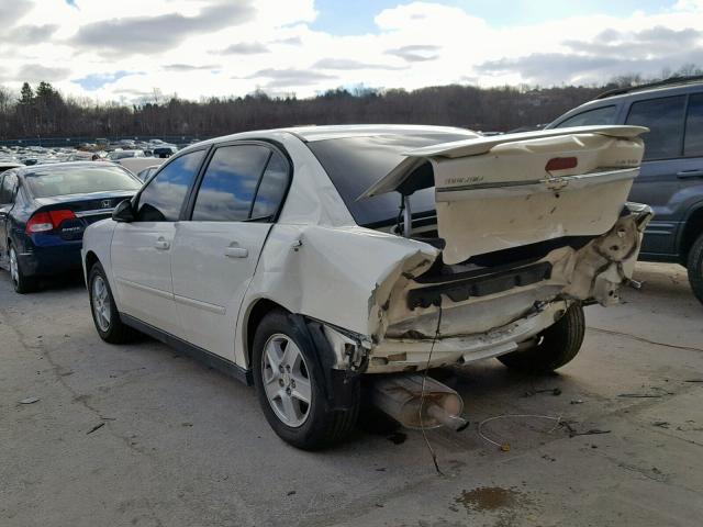 1G1ZT528X5F300723 - 2005 CHEVROLET MALIBU LS Ağ foto 3