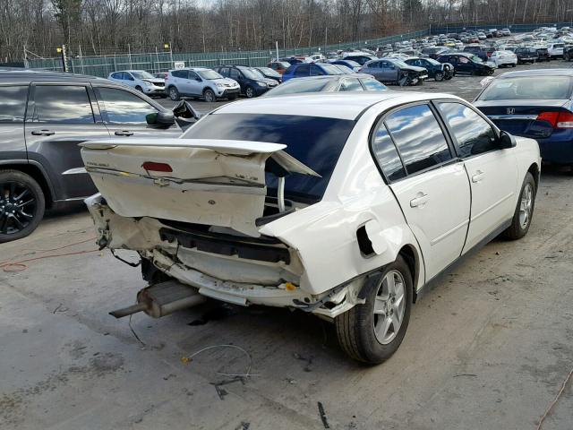 1G1ZT528X5F300723 - 2005 CHEVROLET MALIBU LS Ağ foto 4