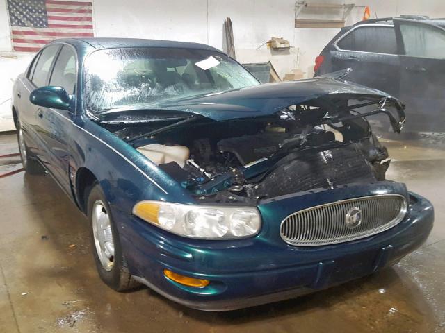 1G4HR54K8YU120405 - 2000 BUICK LESABRE LI GREEN photo 1