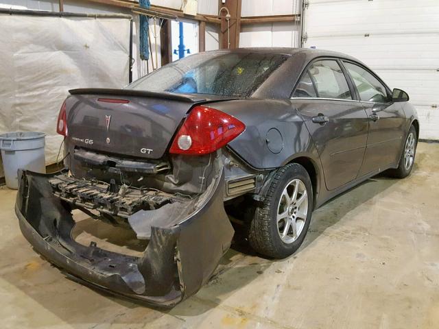 1G2ZH578664201934 - 2006 PONTIAC G6 GT GRAY photo 4