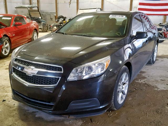 1G11C5SA7DF119108 - 2013 CHEVROLET MALIBU 1LT გრაფიტი ფოტო 2