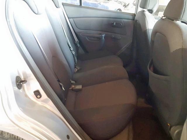 KNADE123766086961 - 2006 KIA RIO SILVER photo 6