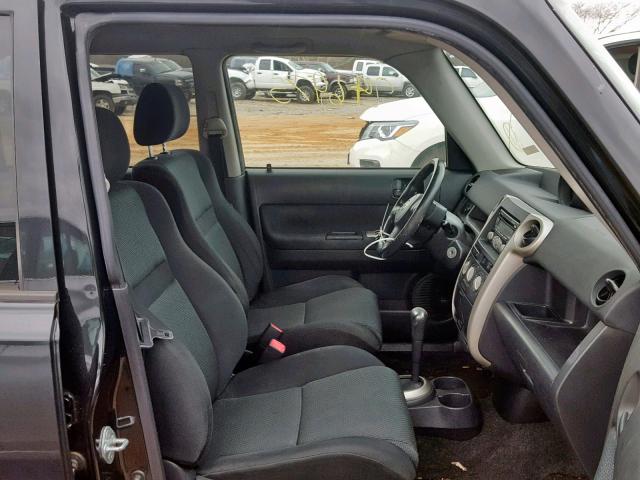 JTLKT324664072411 - 2006 TOYOTA SCION XB შავი ფოტო 5