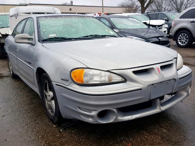 1G2NW52E6YM734385 - 2000 PONTIAC GRAND AM G SILVER photo 1