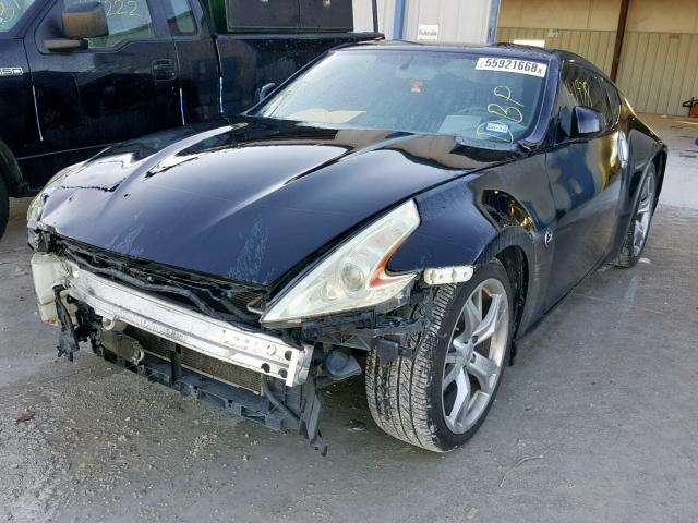 JN1AZ44E99M404799 - 2009 NISSAN 370Z BLACK photo 2