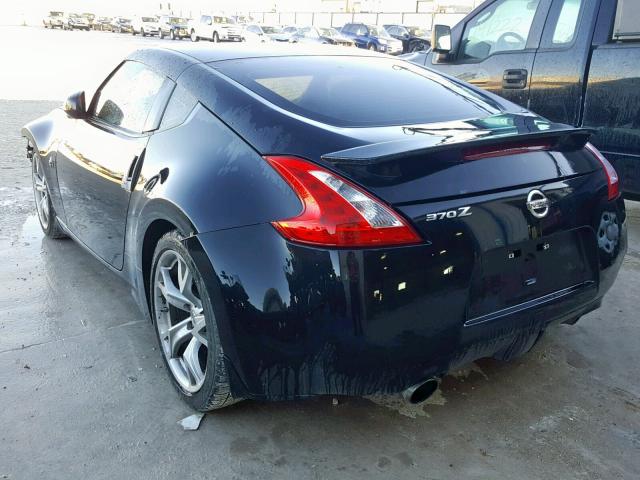 JN1AZ44E99M404799 - 2009 NISSAN 370Z BLACK photo 3