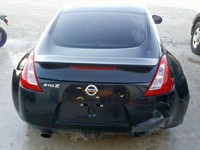 JN1AZ44E99M404799 - 2009 NISSAN 370Z BLACK photo 6