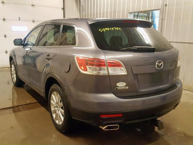 JM3TB38A980131324 - 2008 MAZDA CX-9 GRAY photo 3