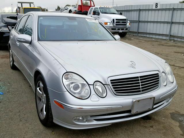 WDBUF70J93A155158 - 2003 MERCEDES-BENZ E 500 SILVER photo 1