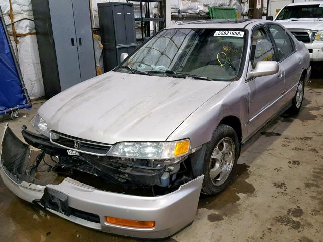 1HGCD5607VA195376 - 1997 HONDA ACCORD GRAY photo 2