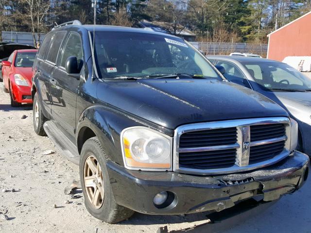 1D4HB48DX4F215760 - 2004 DODGE DURANGO SL BLACK photo 1