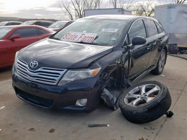 4T3ZK3BBXAU032209 - 2010 TOYOTA VENZA BASE BLACK photo 2