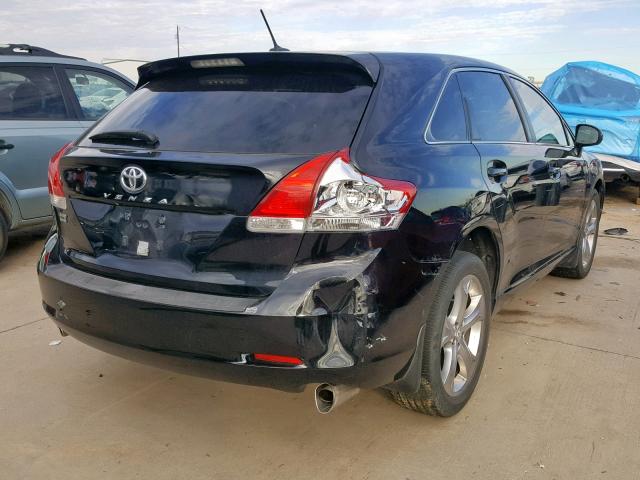 4T3ZK3BBXAU032209 - 2010 TOYOTA VENZA BASE BLACK photo 4