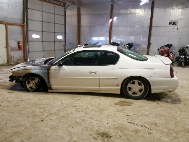 2G1WX15K719179241 - 2001 CHEVROLET MONTE CARL WHITE photo 9