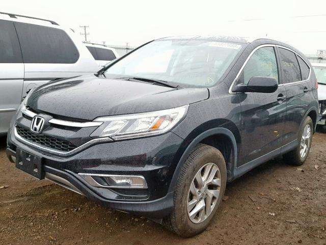 2HKRM4H76GH683260 - 2016 HONDA CR-V EXL BLACK photo 2