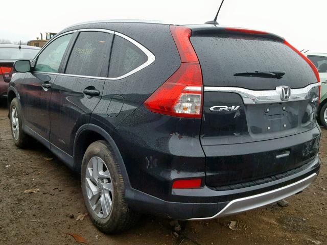 2HKRM4H76GH683260 - 2016 HONDA CR-V EXL BLACK photo 3