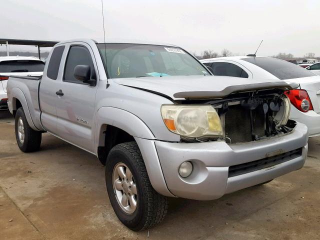 5TETU62N55Z070839 - 2005 TOYOTA TACOMA PRE SILVER photo 1