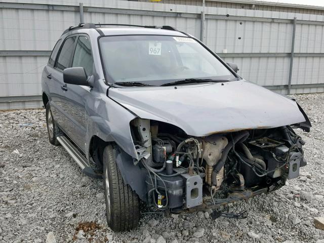 KNDJF724087484296 - 2008 KIA SPORTAGE L GRAY photo 1