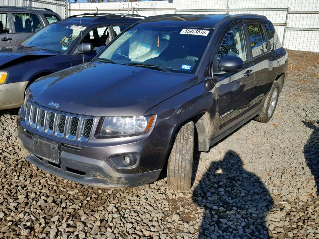 1C4NJCBAXGD621601 - 2016 JEEP COMPASS SP CHARCOAL photo 2