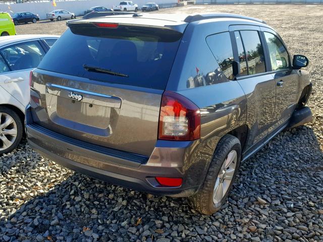 1C4NJCBAXGD621601 - 2016 JEEP COMPASS SP CHARCOAL photo 4