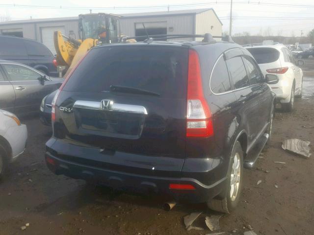 JHLRE48728C066225 - 2008 HONDA CR-V EXL BLACK photo 6