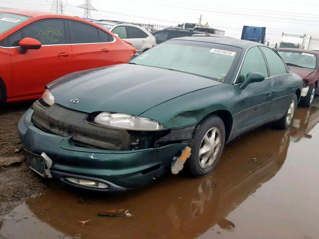 1G3GR62C6S4138894 - 1995 OLDSMOBILE AURORA GREEN photo 2