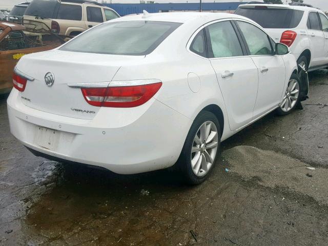 1G4PR5SK0D4256455 - 2013 BUICK VERANO CON WHITE photo 4