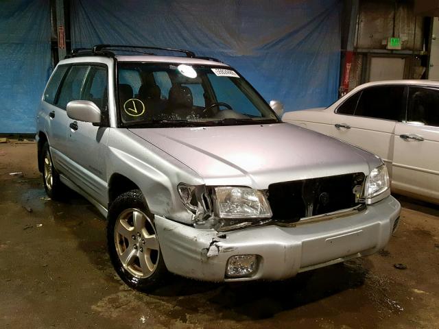 JF1SF65662H702583 - 2002 SUBARU FORESTER S Gümüş foto 1