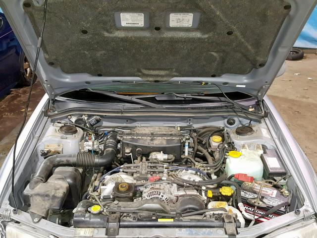 JF1SF65662H702583 - 2002 SUBARU FORESTER S Gümüş foto 7