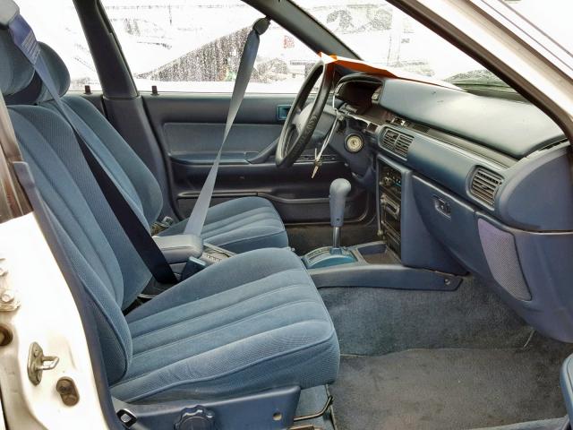 4T1SV21E1MU426581 - 1991 TOYOTA CAMRY DLX WHITE photo 5