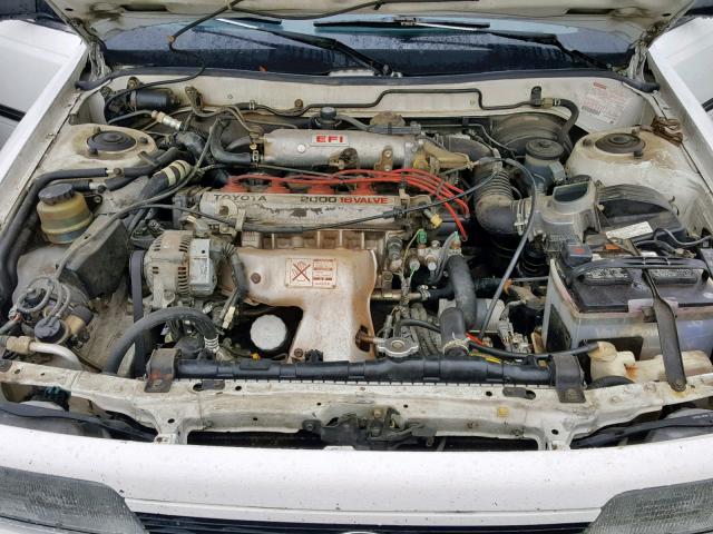 4T1SV21E1MU426581 - 1991 TOYOTA CAMRY DLX თეთრი ფოტო 7