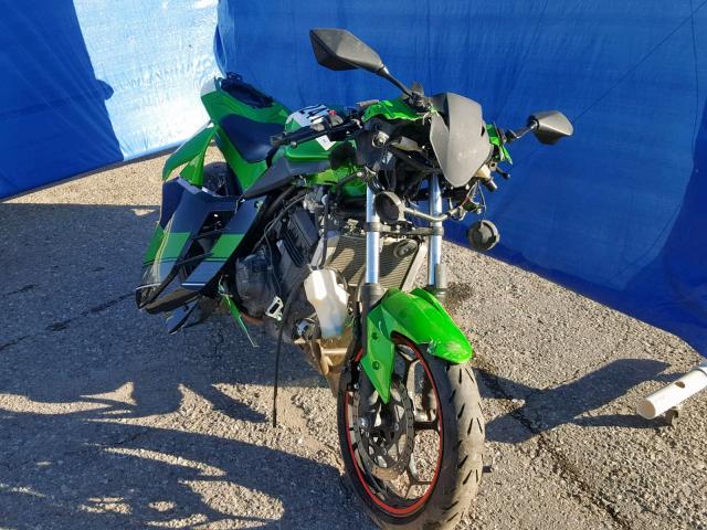 JKAEX8A13EA004305 - 2014 KAWASAKI EX300 A GREEN photo 1