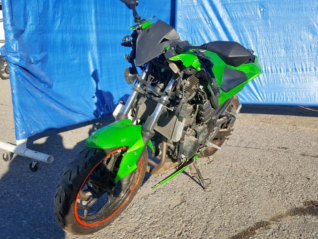 JKAEX8A13EA004305 - 2014 KAWASAKI EX300 A GREEN photo 2