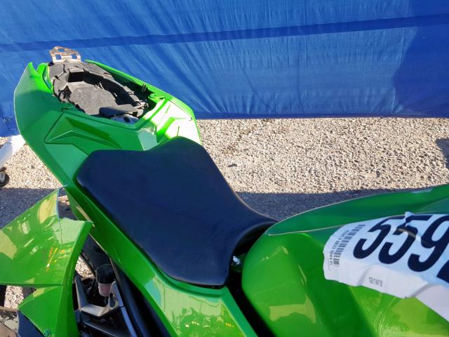 JKAEX8A13EA004305 - 2014 KAWASAKI EX300 A GREEN photo 6