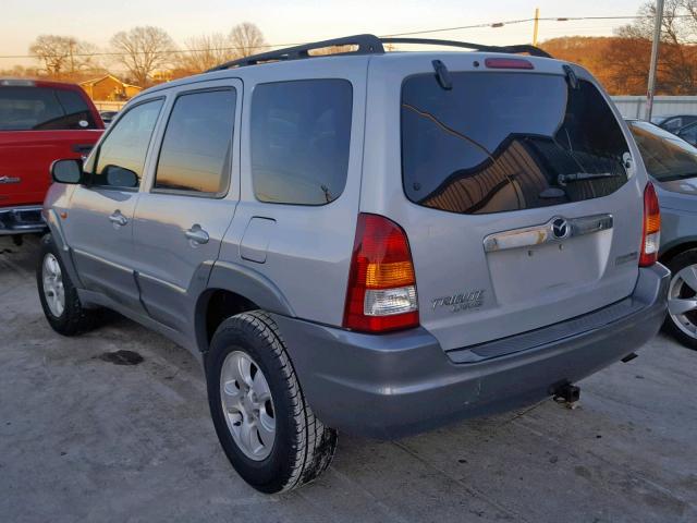 4F2YU09182KM64535 - 2002 MAZDA TRIBUTE LX SILVER photo 3