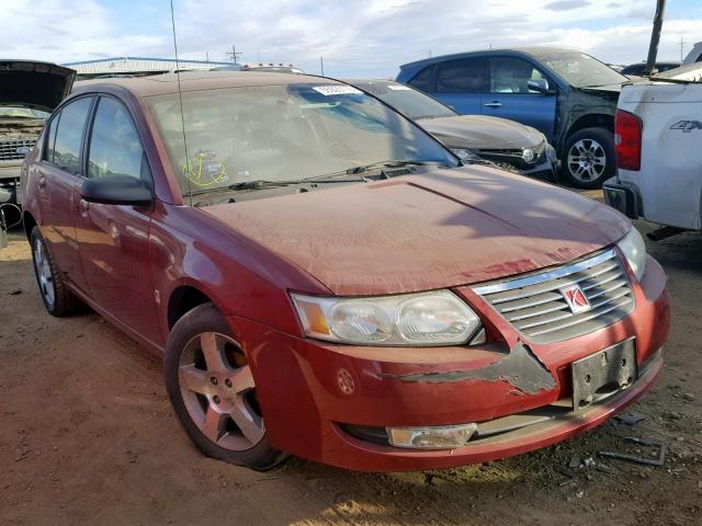 1G8AK55F36Z105106 - 2006 SATURN ION LEVEL RED photo 1