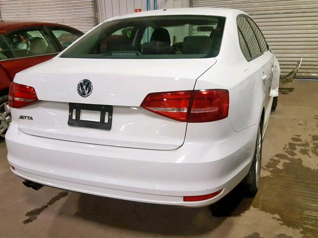 3VW2K7AJ5FM354733 - 2015 VOLKSWAGEN JETTA BASE 白色 照片 4