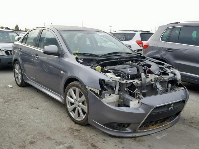 JA32V6FV6DU010545 - 2013 MITSUBISHI LANCER RAL GRAY photo 1