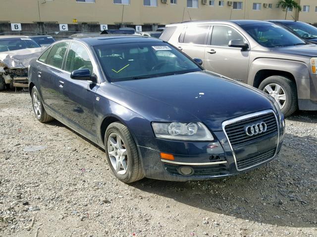 WAUAH74F67N084453 - 2007 AUDI A6 3.2 BLUE photo 1