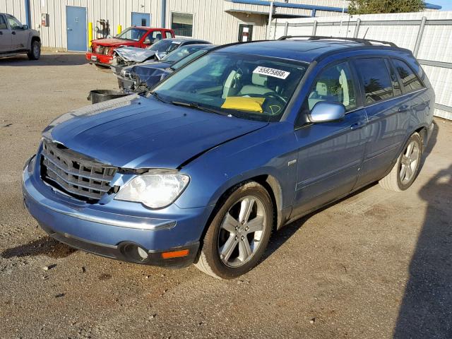 2A8GF68X17R199831 - 2007 CHRYSLER PACIFICA T BLUE photo 2