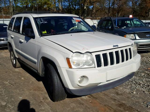 1J8HR48P17C684138 - 2007 JEEP GRAND CHER WHITE photo 1