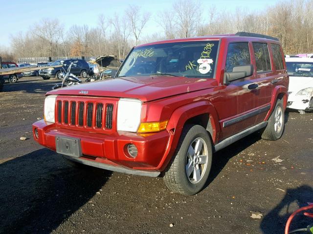 1J8HG48K76C199415 - 2006 JEEP COMMANDER Qırmızı foto 2