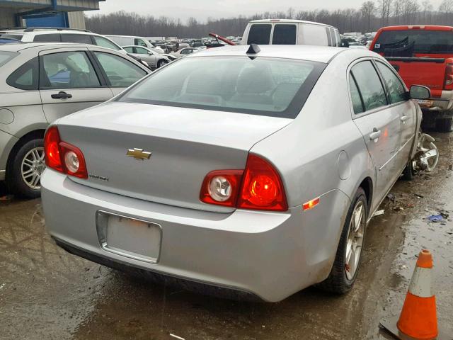 1G1ZB5E03CF258966 - 2012 CHEVROLET MALIBU LS ვერცხლისფერი ფოტო 4